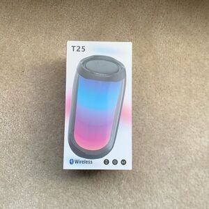 This is a Bluetooth speaker that change colors